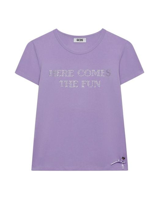 Gcds Purple T-Shirts