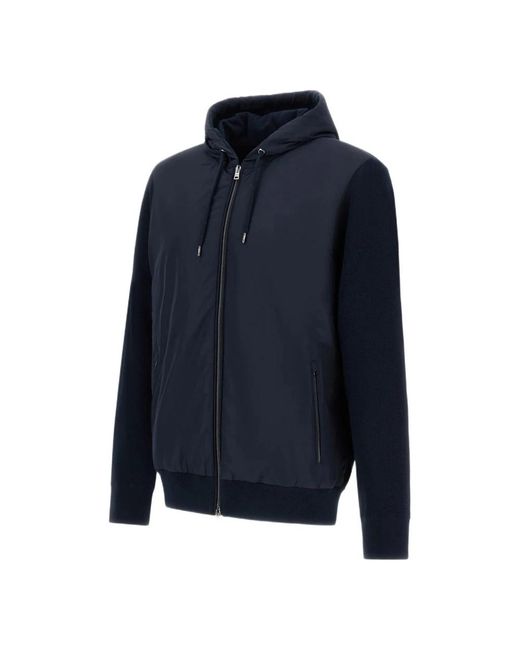 Herno Blue Light Jackets for men