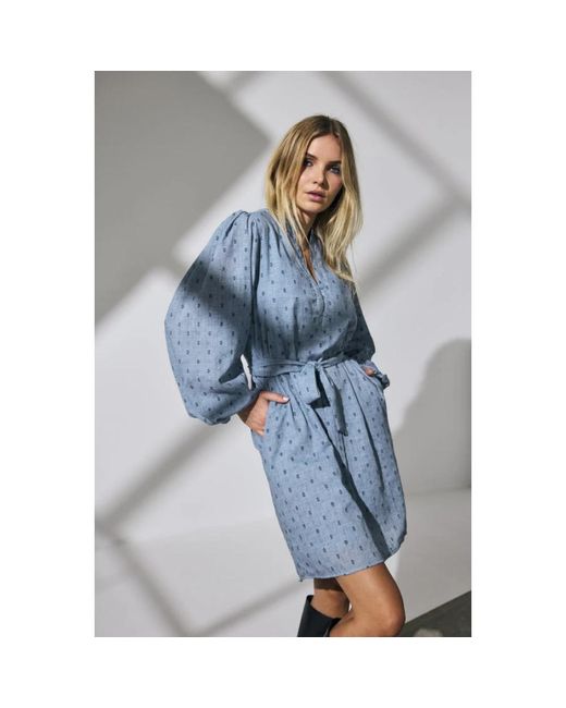 co'couture Blue Short Dresses
