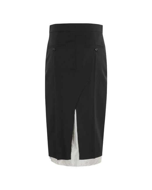 Marni Black Midi Skirts