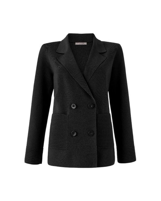 D.exterior Black Blazers