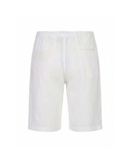 Kiton White Casual Shorts for men