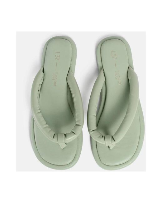 L37 Green Flip-Flops