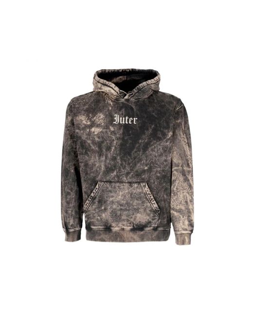 Iuter Gray Hoodies for men