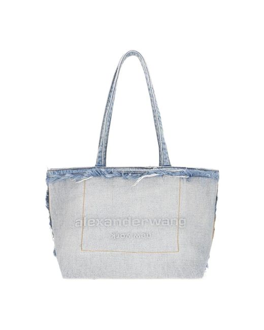 Alexander Wang Blue Shopping Bags