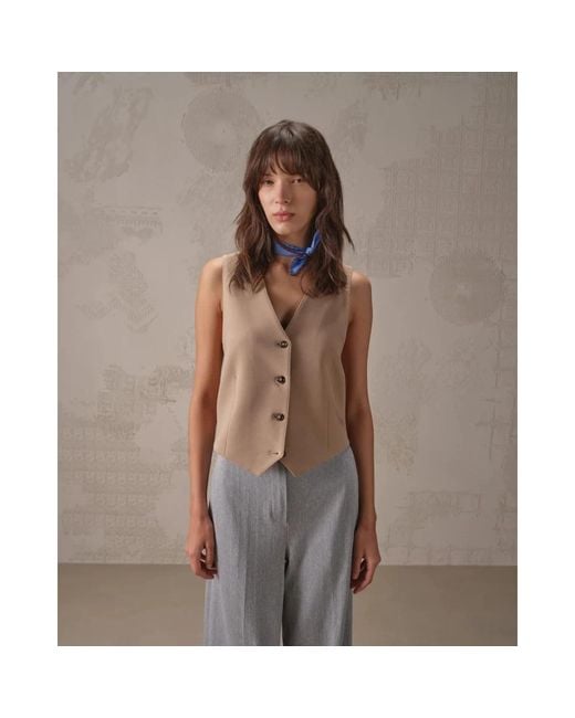 Circolo 1901 Natural Waistcoats