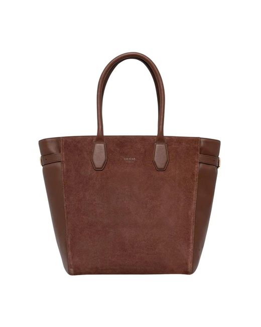Guess Anitha Tote in het Brown