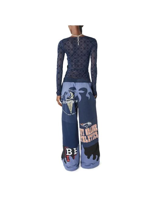 MARINE SERRE Blue Blouses