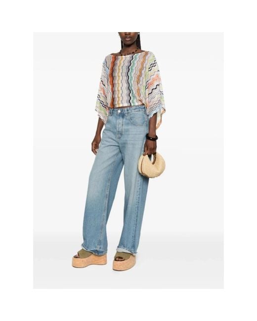 Missoni Blouses in het Blue