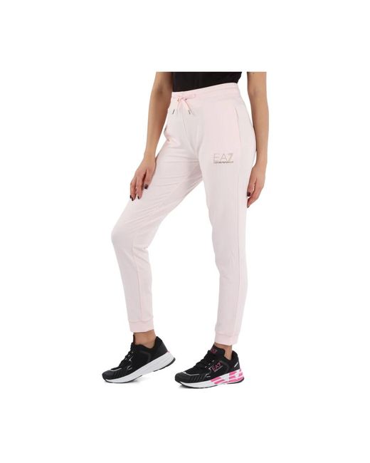 EA7 Pink Sweatpants