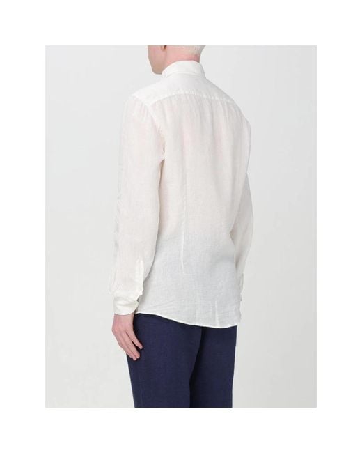 Fay White Casual Shirts for men
