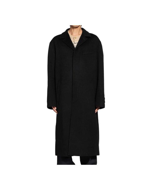 Single-Breasted Coats Céline de hombre de color Black