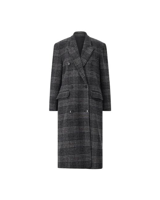 Isabel Marant Double-Breasted Coats in het Black
