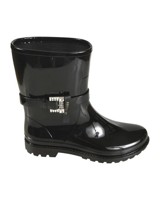Sergio Rossi Black Ankle Boots