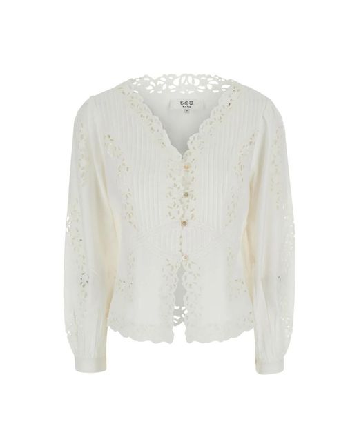 Sea Sofia Blouse in het White