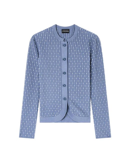 Emporio Armani Cardigans in het Blue