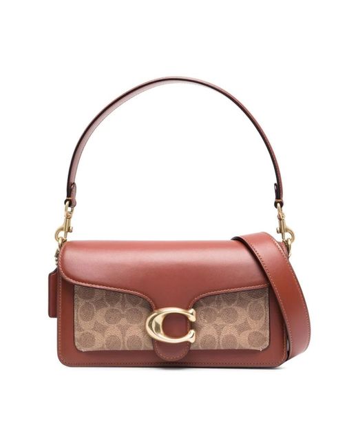 COACH Red Shoulder Bags