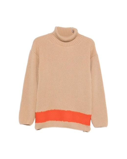 MSGM Orange Turtlenecks