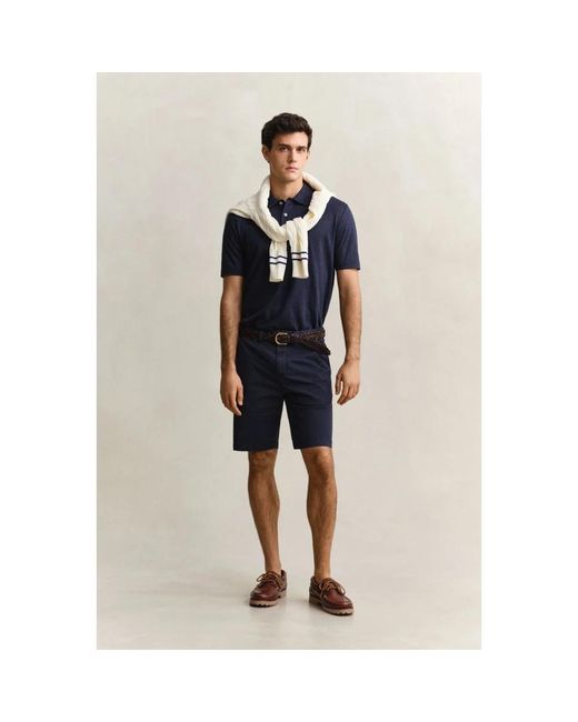 Gant Blue Casual Shorts for men