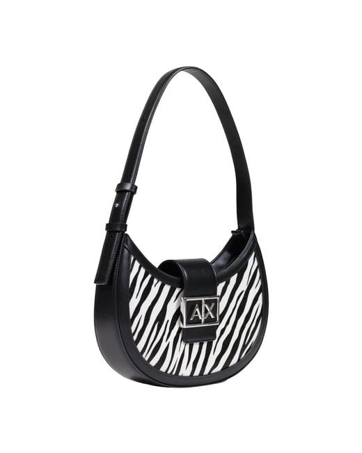 ARMANI EXCHANGE Black Shoulder Bags