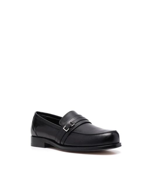 Sergio Rossi Black Loafers