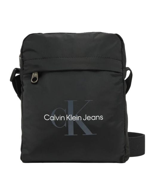 Messenger Bags di Calvin Klein in Black da Uomo