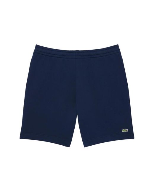 Lacoste Blaue Essentielle Sportshorts in Blue für Herren