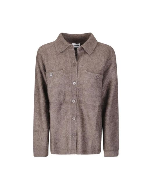 P.A.R.O.S.H. Gebreide Cardigan in het Brown