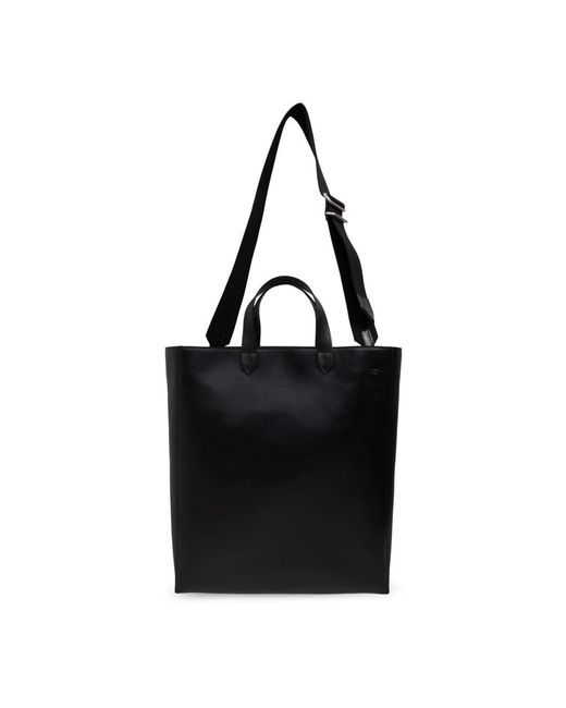 Jil Sander Tasche quadratisch groß typ shopper in Black für Herren
