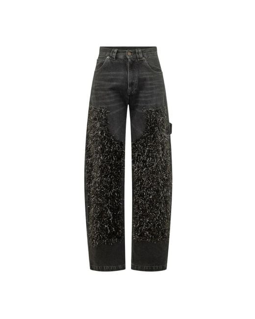 DARKPARK Black Wide Jeans