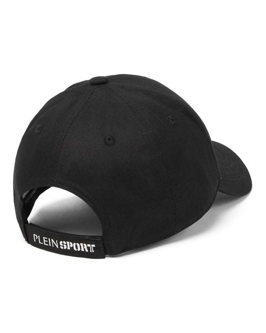 Philipp Plein Black Baseball Cap