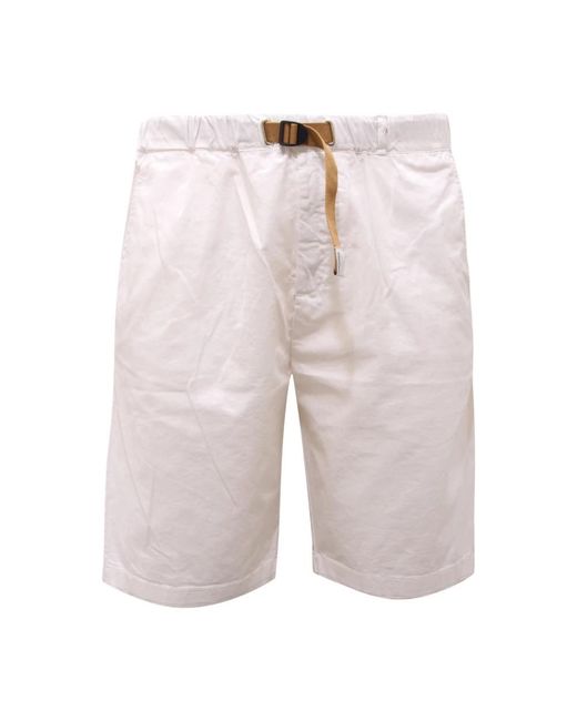 White Sand Gray Casual Shorts for men