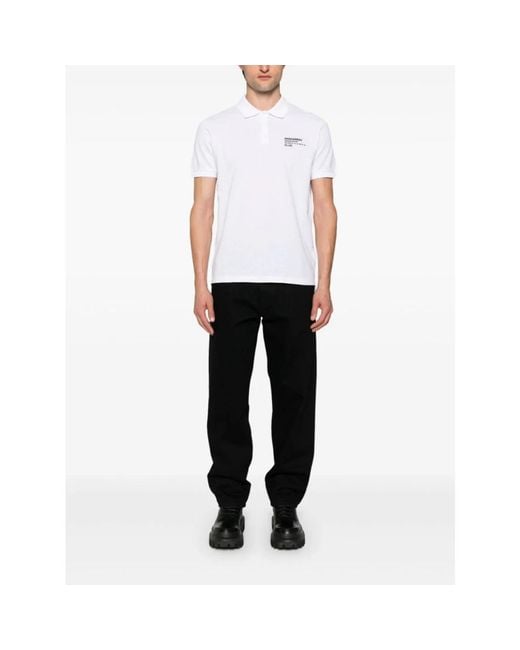 DSquared² White Polo Shirts for men