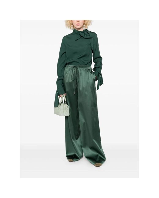 Ermanno Scervino Green Blouses