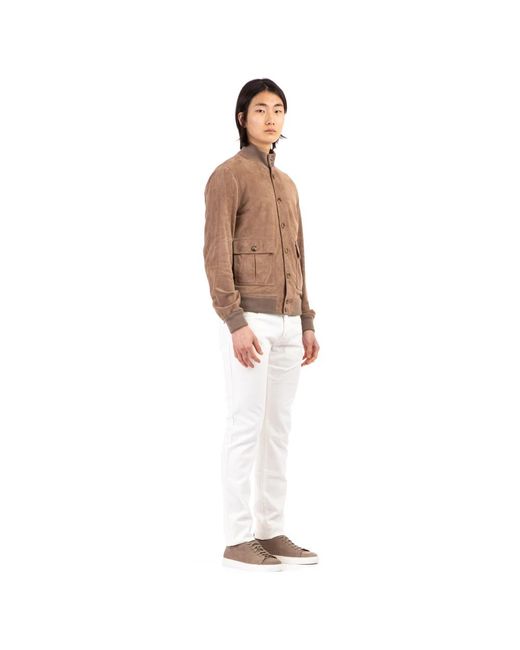Valstar Brown Bomber Jackets for men