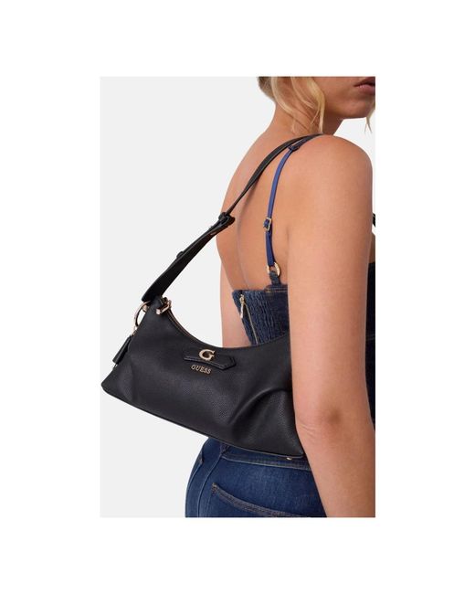 Guess Black Shoulder Bags