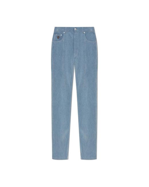 Moschino Jeans ,Blauw ,Katoen Straight Jeans in het Blue voor heren