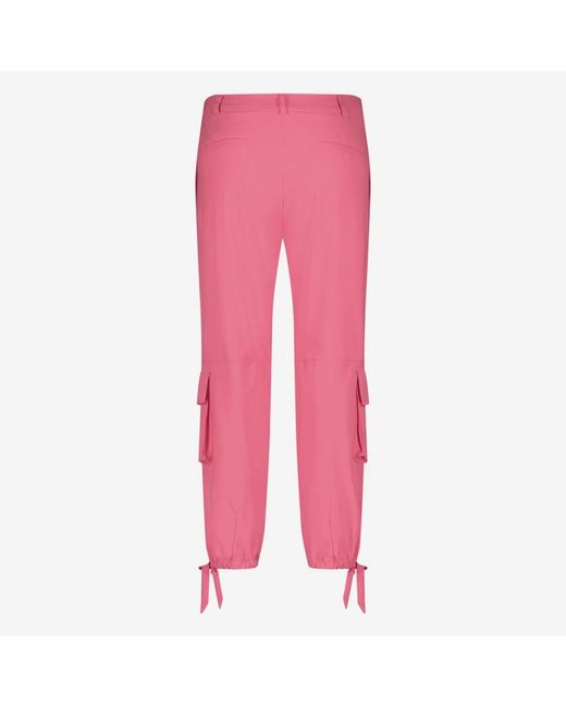 Trousers > cropped trousers Jane Lushka en coloris Pink
