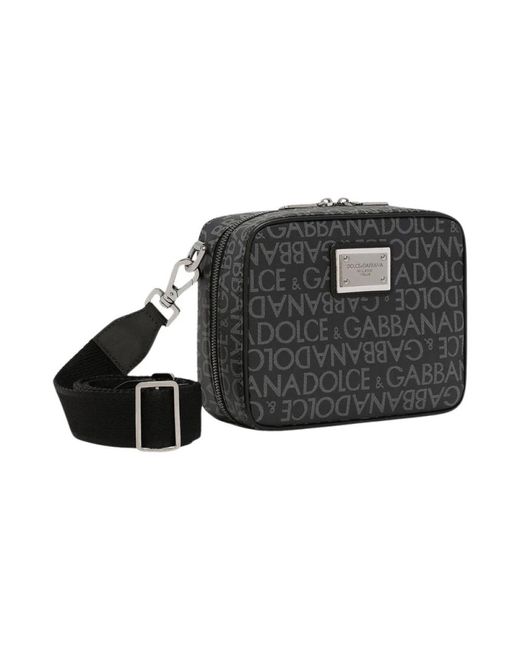 Cross Body Bags di Dolce & Gabbana in Black da Uomo