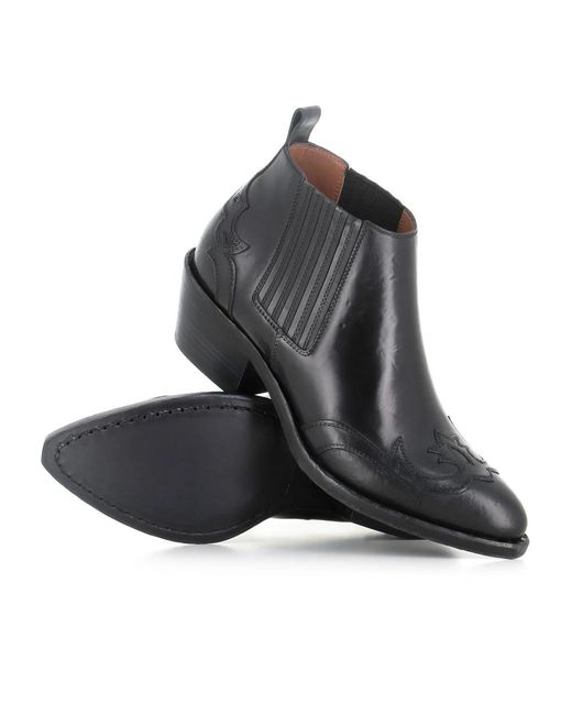 Sartore Black Texan Boot
