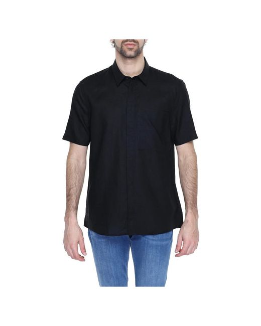 Antony Morato Black Short Sleeve Shirts for men