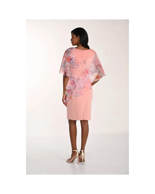 FRANK LYMAN Pink Short Dresses