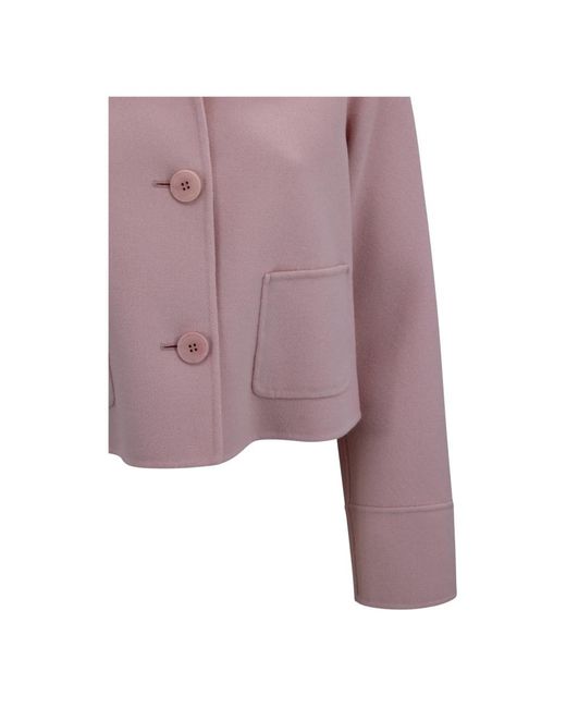 Max Mara Purple Light Jackets