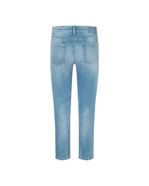 Cambio Blue Slim-Fit Jeans