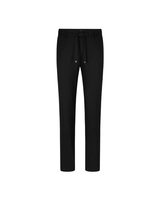 Joop! Wool Blend Chinos in het Black voor heren