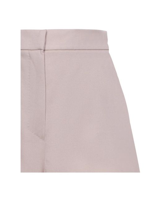 Max Mara Purple Short Shorts