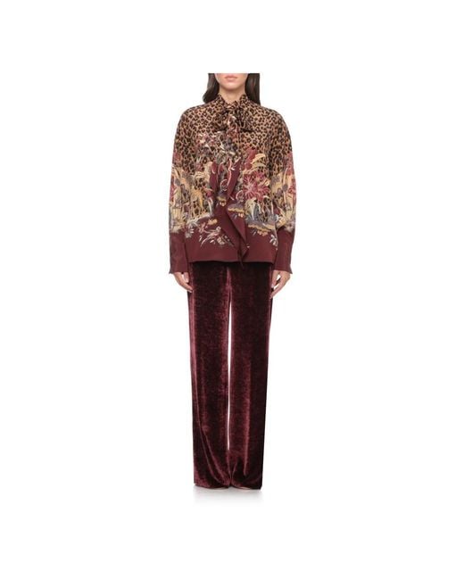 Blouses Etro en coloris Brown