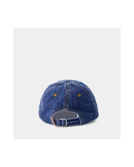 Accessories > hats > caps Acne pour homme en coloris Blue
