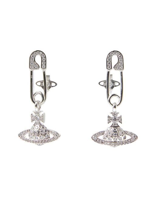 Vivienne Westwood White Earrings