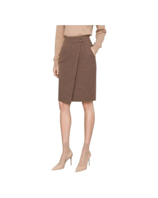 Kocca Brown Short Skirts